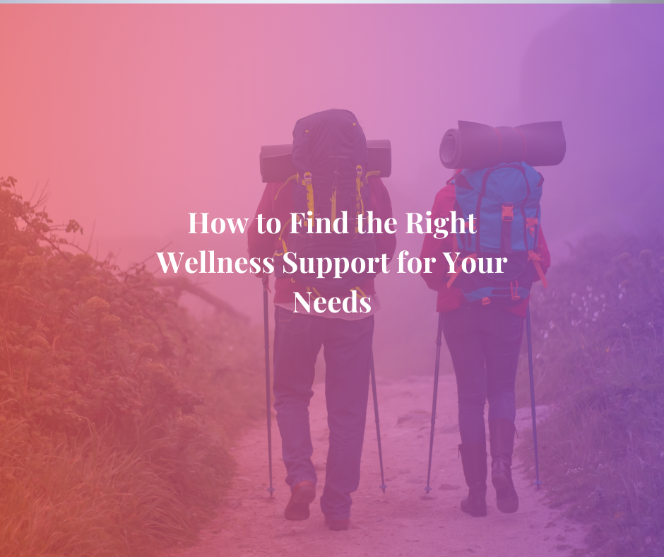 How to Find the Right Wellness Support for Your Needs