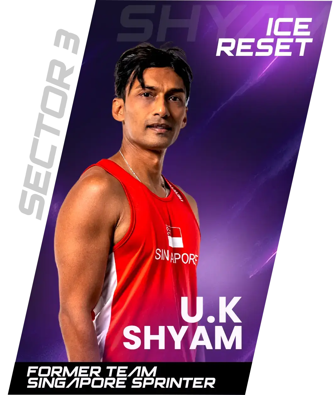 UK Shyam · Team Singapore Athlete