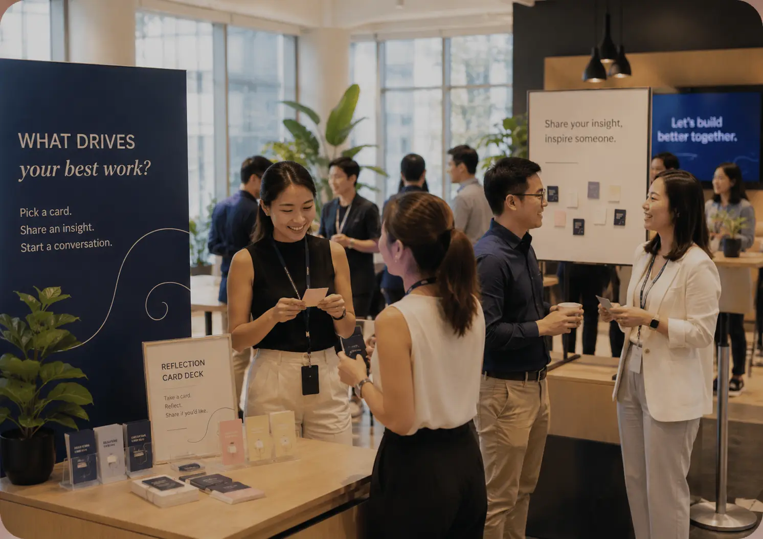 An on-site experiential activation