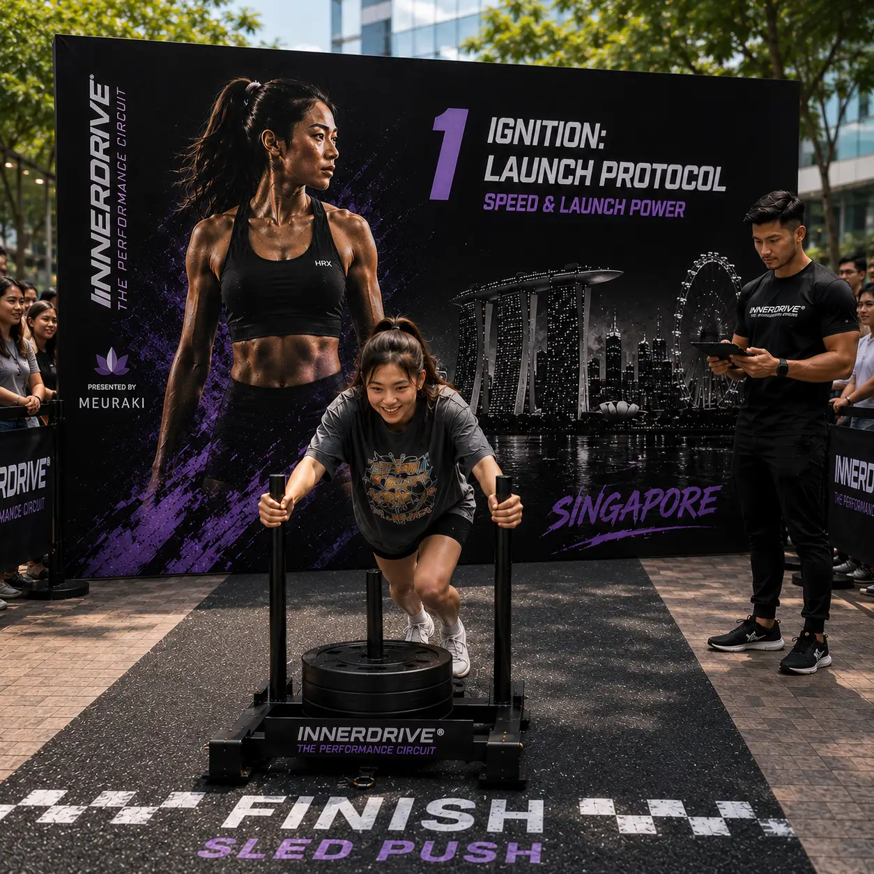 Ignition sector build at Plaza Singapura